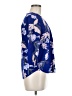 St. John's Bay Blue 3/4 Sleeve Blouse Size M - photo 4