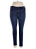 American Eagle Outfitters Solid Blue Jeans Size 18 - photo 1