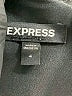 Express 100% Polyester Floral Black Cocktail Dress Size 4 - photo 4