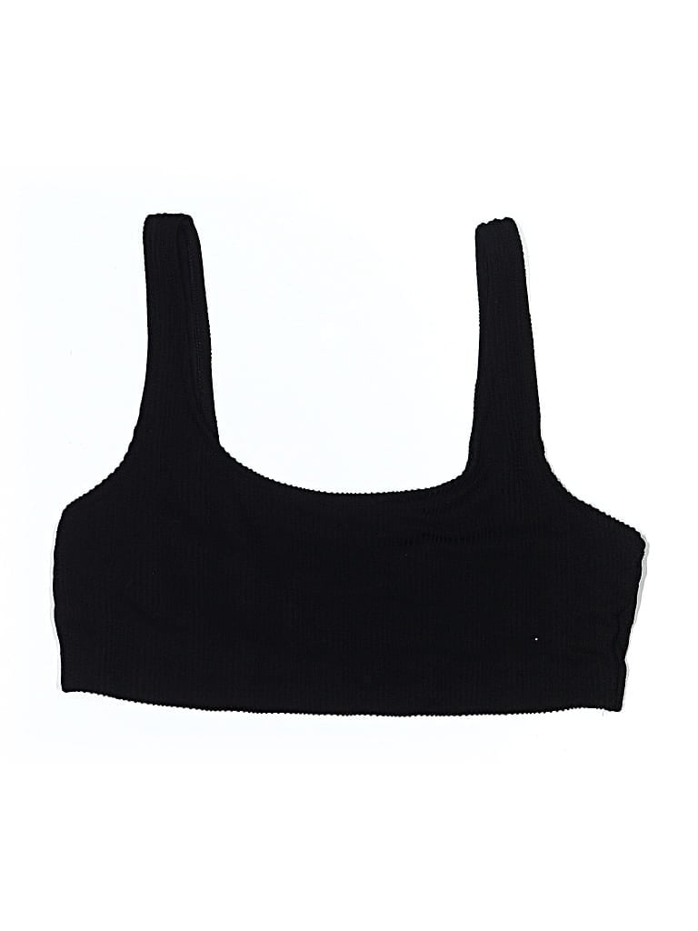 Pre-owned Old Navy Swimsuit Top Black Swimwear