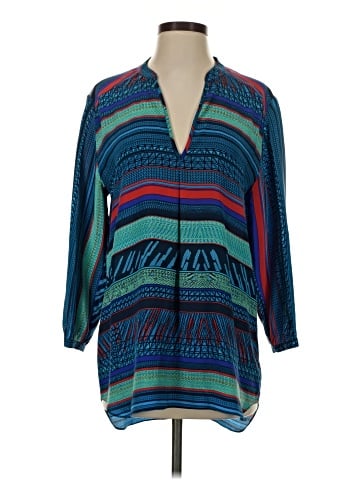 Amanda Uprichard 3/4 Sleeve Silk Top (view 1)