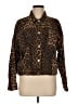 Lioness Animal Print Brown Jacket Size M - photo 1