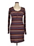 rue21 Stripes Brown Casual Dress Size XL - photo 1