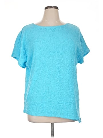 JM Collection Short Sleeve Top (view 1)