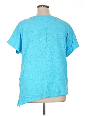 JM Collection Short Sleeve Top (view 2)