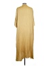 Vince. 100% Polyester Solid Yellow Tan Casual Dress Size L - photo 2