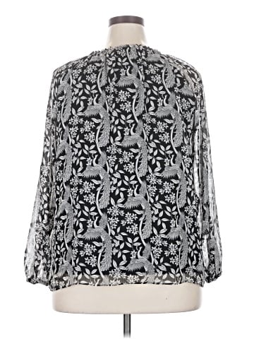 LC Lauren Conrad Long Sleeve Blouse (view 2)