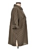 Notations Stripes Brown 3/4 Sleeve Blouse Size XL - photo 4