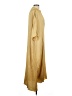 Vince. 100% Polyester Solid Yellow Tan Casual Dress Size L - photo 4
