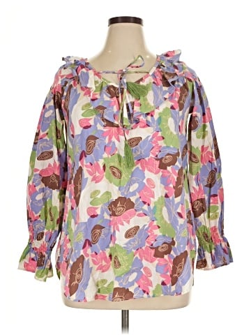 First Love 3/4 Sleeve Blouse (view 1)