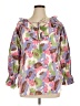 First Love 100% Cotton Pink 3/4 Sleeve Blouse Size XL (estimated) - photo 1