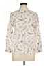 Brava Fabrics Paisley Ivory Long Sleeve Blouse Size M - photo 1