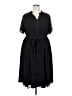 Torrid 100% Polyester Black Casual Dress Size 2X Plus (2) - photo 1
