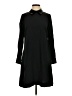Goat Solid Black Casual Dress Size 4 - photo 1