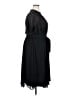 Torrid 100% Polyester Black Casual Dress Size 2X Plus (2) - photo 4