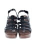 White Mountain Black Sandals Size 9 1/2 - photo 2