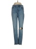 Uniqlo Hearts Blue Jeans Size 26 waist - photo 1