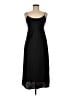 J.Crew 100% Polyester Solid Black Casual Dress Size 6 - photo 1