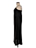 J.Crew 100% Polyester Solid Black Casual Dress Size 6 - photo 5