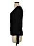 Three Dots 100% Cotton Black Long Sleeve Top Size S - photo 5
