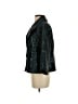 Elie Tahari 100% Polyester Animal Print Teal Coat Size S - photo 5