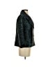 Elie Tahari 100% Polyester Animal Print Teal Coat Size S - photo 4