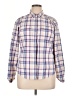 Orvis Plaid Ivory Long Sleeve Blouse Size XL (estimated) - photo 1