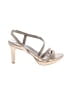 Naturalizer Metallic Gold Sandals Size 7 - photo 1