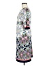 Eliza J Print Silver Casual Dress Size 8 - photo 5
