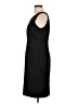 Nine West 100% Polyester Solid Black Cocktail Dress Size 10 - photo 5