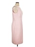 Kasper Solid Pink Cocktail Dress Size 16 - photo 4
