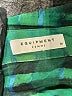 Equipment Green 3/4 Sleeve Button-Down Shirt Size M - photo 7
