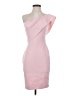 Likely Solid Pink Cocktail Dress Size 2 - photo 1