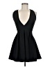 Windsor Solid Black Cocktail Dress Size M - photo 1