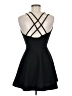 Windsor Solid Black Cocktail Dress Size M - photo 2