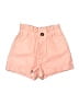 Topshop Solid Pink Shorts Size 4 - photo 1