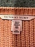 Victoria's Secret 100% Polyester Orange Pullover Sweater Size L - photo 7