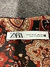 Zara Paisley Brown Cocktail Dress Size S - photo 7