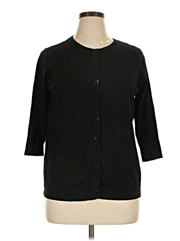 August Silk Cardigan (view 1)
