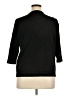 August Silk Black Cardigan Size 1X - photo 2