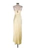 Assorted Brands 100% Polyester Gold Yellow Cocktail Dress Size M - photo 2