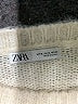 Zara Stripes Ivory Pullover Sweater Size XL - photo 7