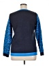 NORTHER POLE Print Blue Pullover Sweater Size XL - photo 2