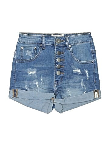 ONE X ONETEASPOON Denim Shorts (view 1)