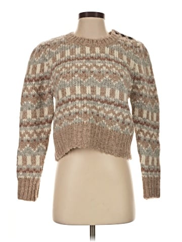 LoveShackFancy Wool Pullover Sweater (view 1)