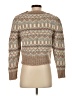 LoveShackFancy Tweed Tan Wool Pullover Sweater Size S - photo 2