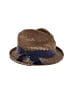 Grace Tweed Brown Fedora One size - photo 1