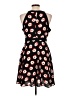 Elle 100% Polyester Hearts Black Casual Dress Size 12 - photo 2