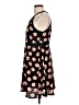 Elle 100% Polyester Hearts Black Casual Dress Size 12 - photo 5
