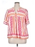 Old Navy Pink Short Sleeve Blouse Size XL - photo 1